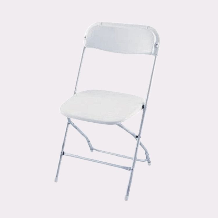 White Folding Chair Rental in Brooklyn NYC