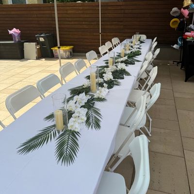 Table and chair rental in Brooklyn