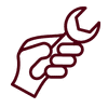 Working Hands Icon