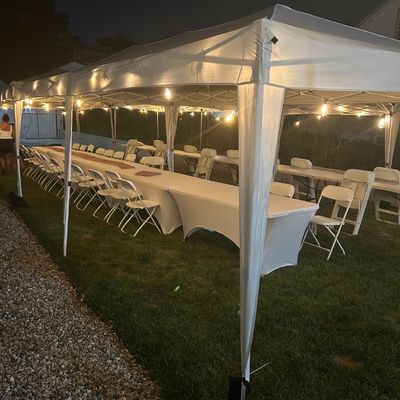 Table and chair rental in Brooklyn