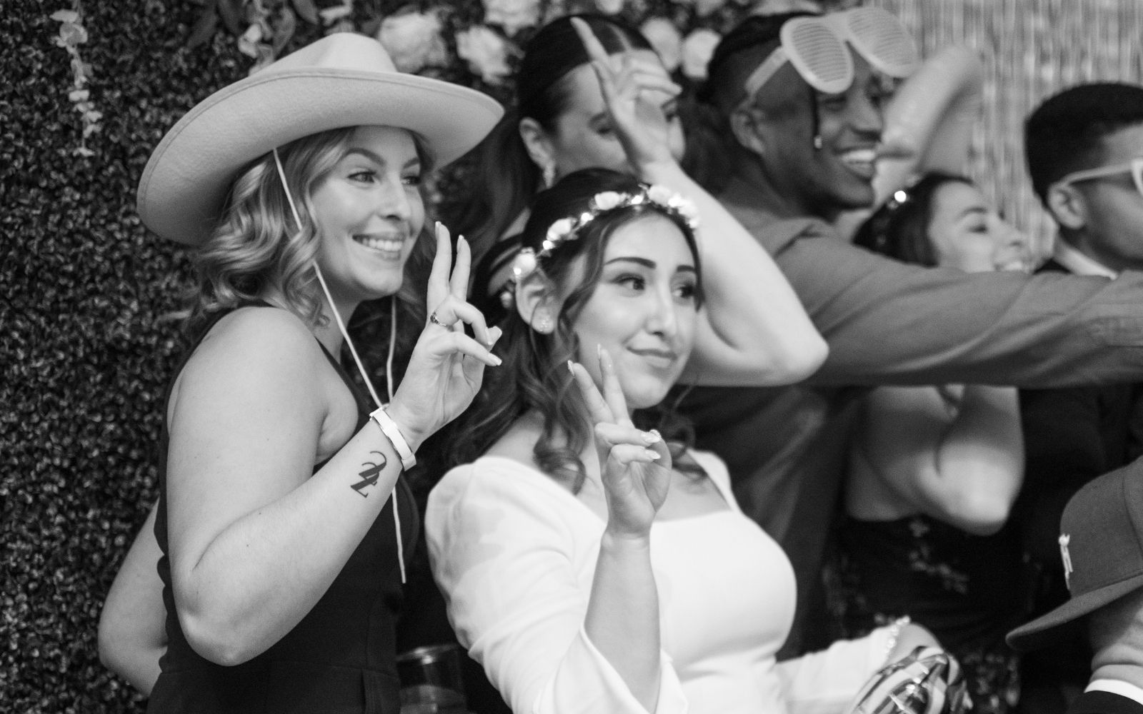 Black and White Wedding Photobooth Rental