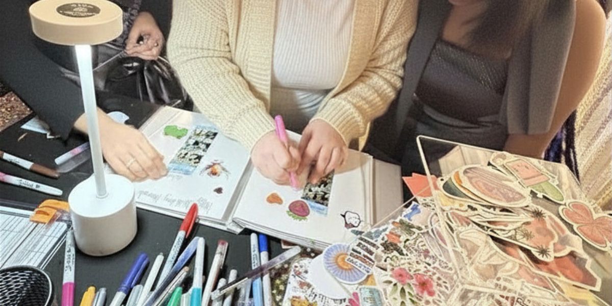 Photobooth Scrapbook Station Experience