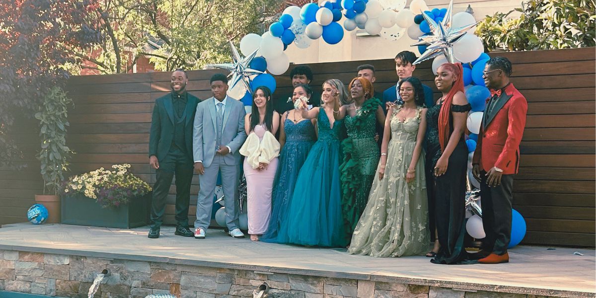 Pre Prom Party Balloon Arch