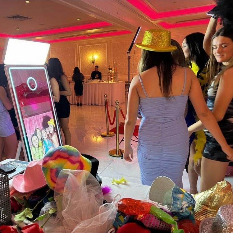 Magic Mirror Photobooth Rental at El Carib ib Brooklyn
